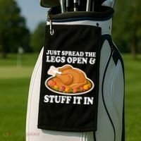 Just Spread The Legs Open & Stuff It In Golf Towel thumb 2