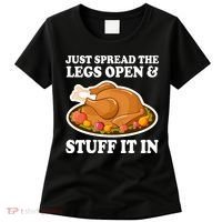 Just Spread The Legs Open & Stuff It In Women's T-Shirt thumb 0