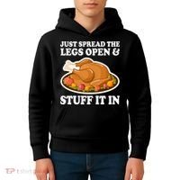 Just Spread The Legs Open & Stuff It In Kids Hoodie thumb 4