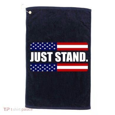 Just Stand Golf Towel