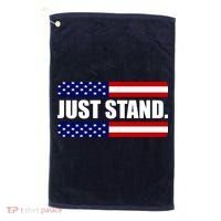 Just Stand Golf Towel thumb 0