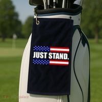 Just Stand Golf Towel thumb 2