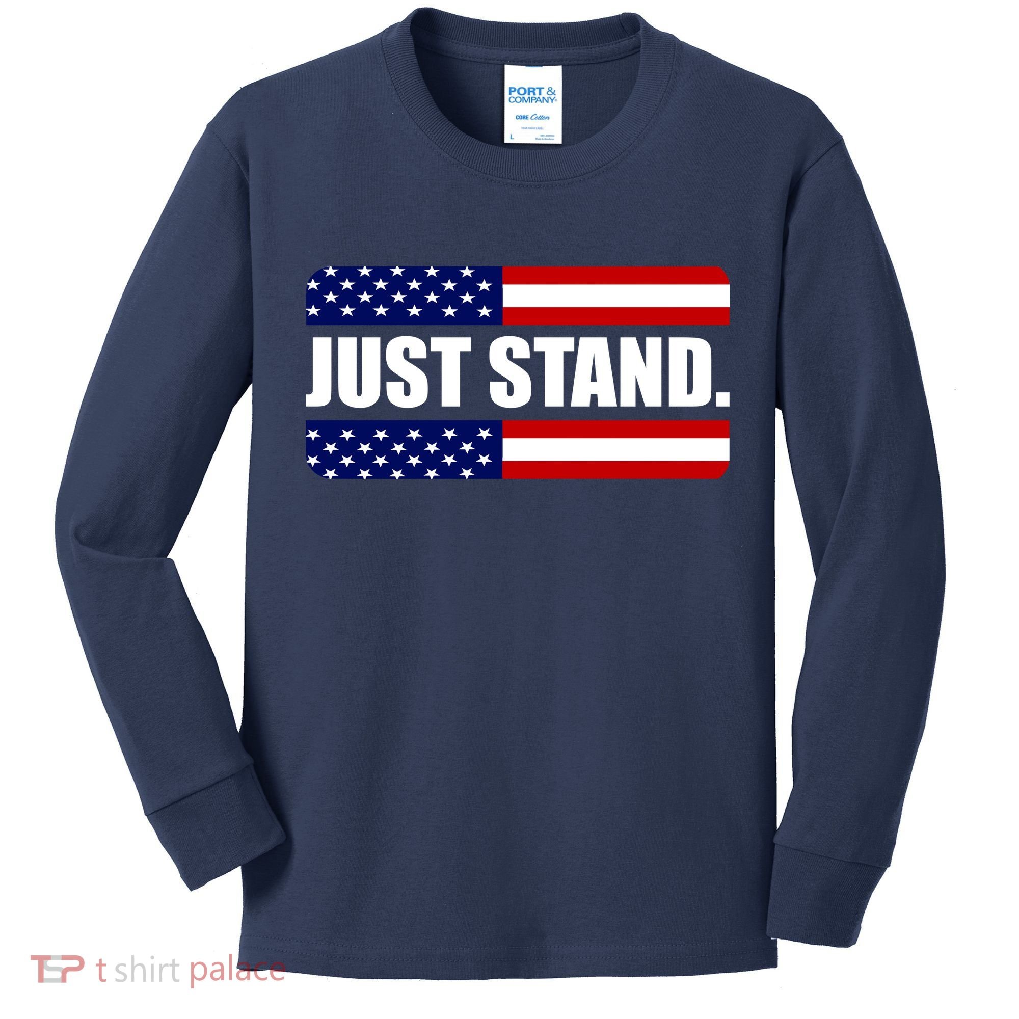 Just Stand Kids Long Sleeve Shirt
