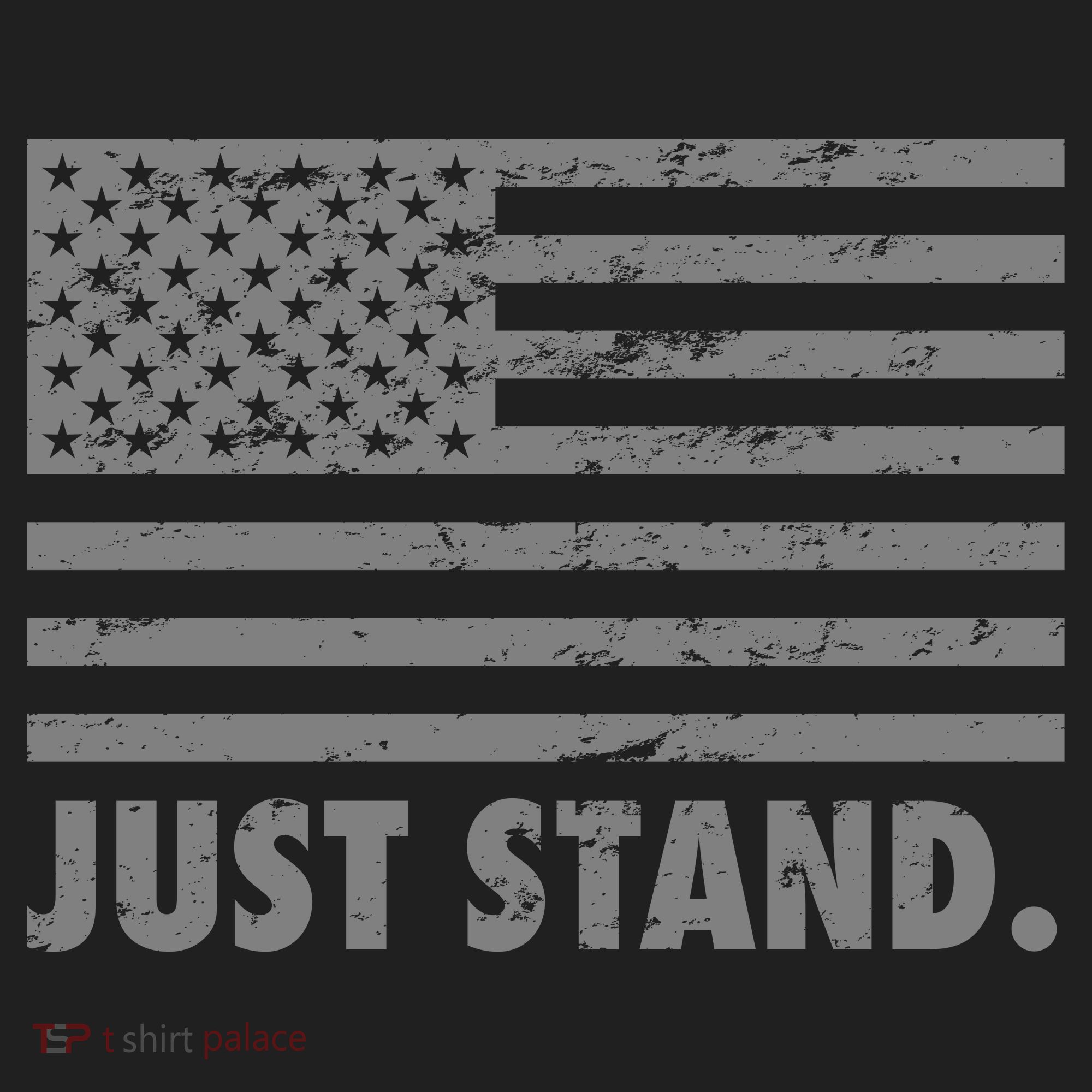 Just Stand Grey Style Flag Women's Sweatshirt