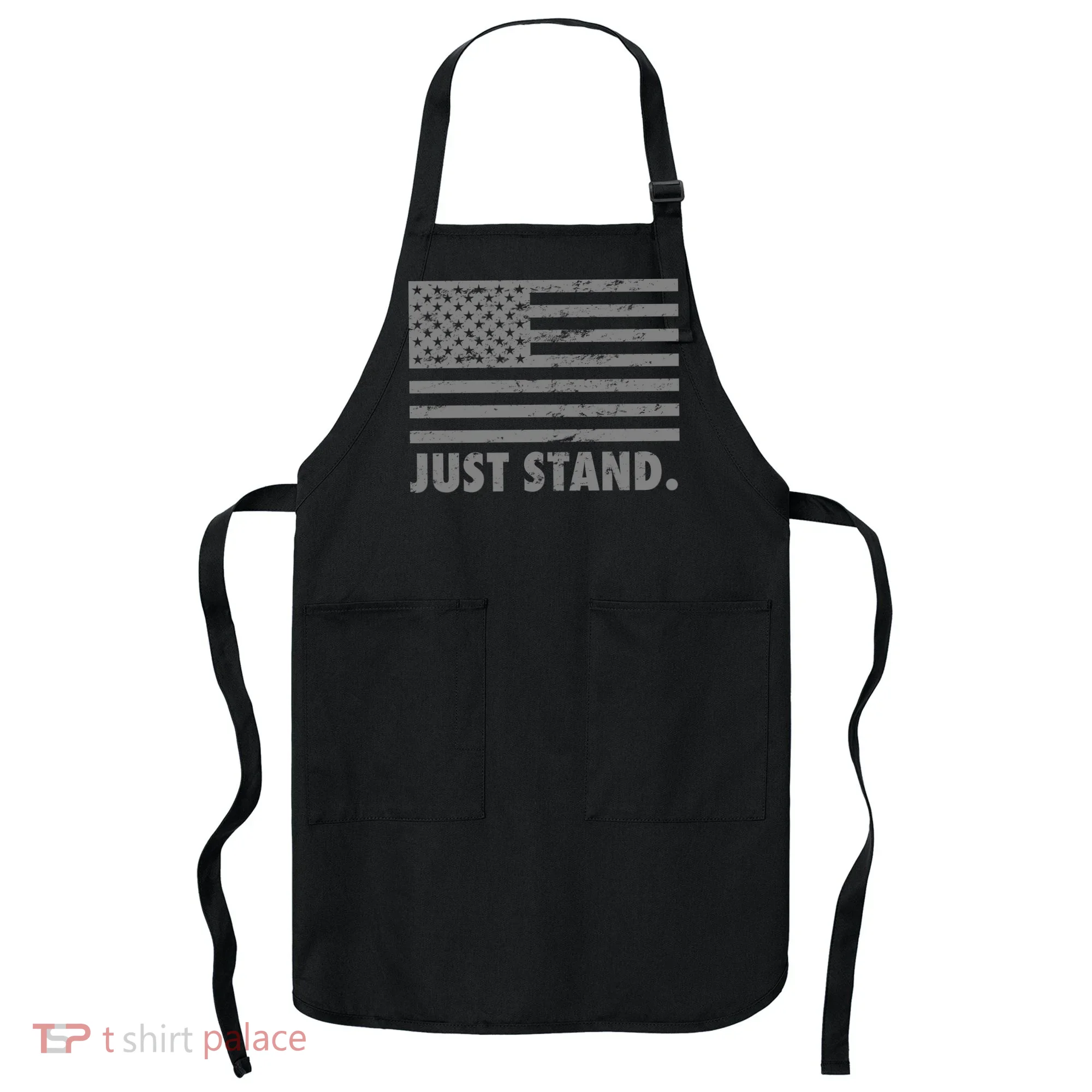 Just Stand Grey Style Flag Apron