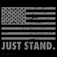 Just Stand Grey Style Flag Backpack thumb 2