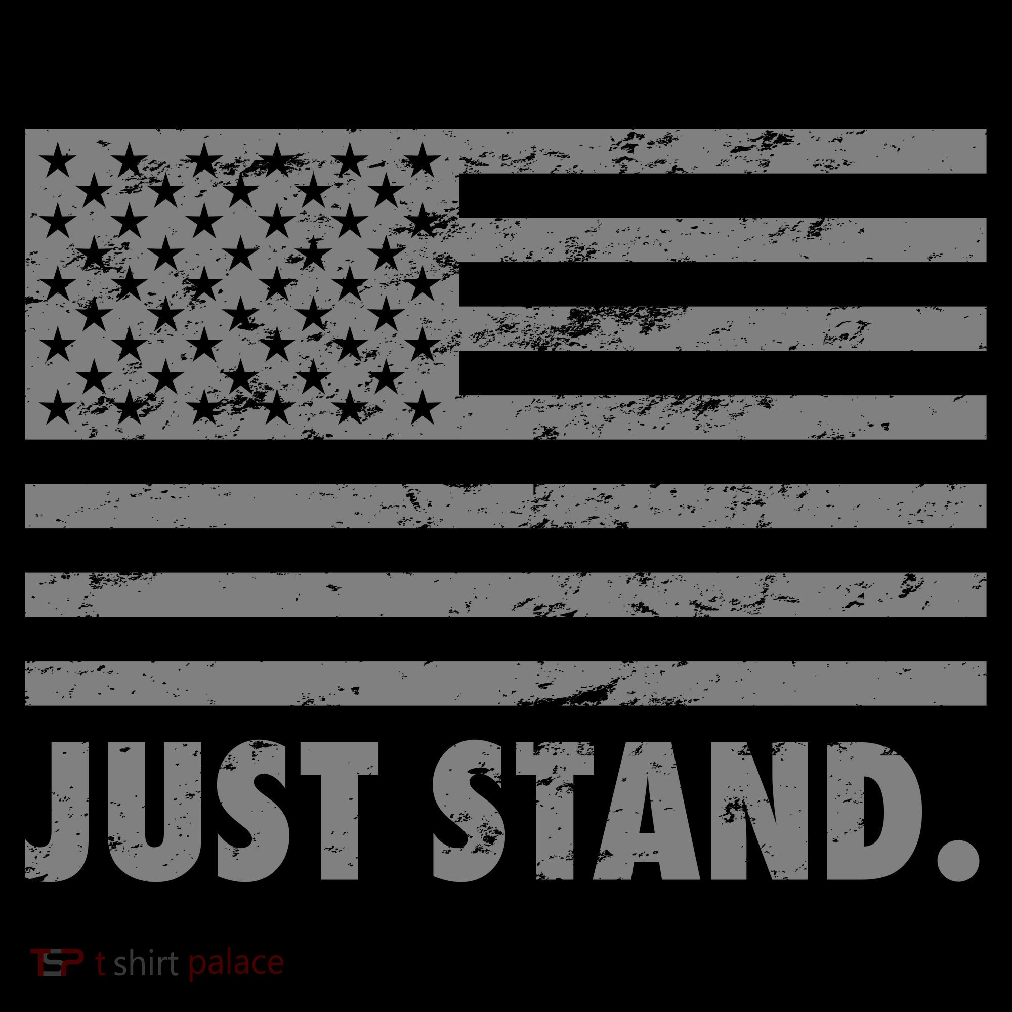 Just Stand Grey Style Flag Women's Tank Top
