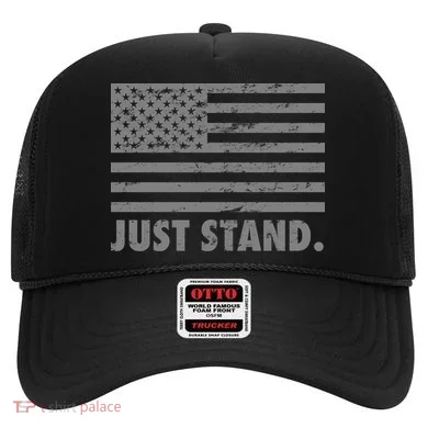 Just Stand Grey Style Flag Hat