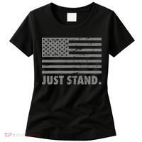 Just Stand Grey Style Flag Women's T-Shirt thumb 0