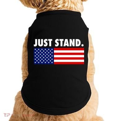 Just Stand Striped American Flag Doggie Tank