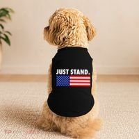 Just Stand Striped American Flag Doggie Tank thumb 2