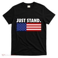 Just Stand Striped American Flag T-Shirt thumb 0