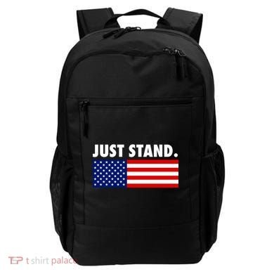 Just Stand Striped American Flag Backpack