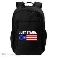 Just Stand Striped American Flag Backpack thumb 0