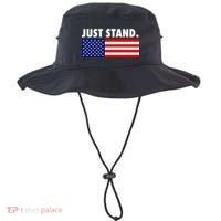 Just Stand Striped American Flag Bucket Hat thumb 0