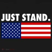 Just Stand Striped American Flag Coaster thumb 2