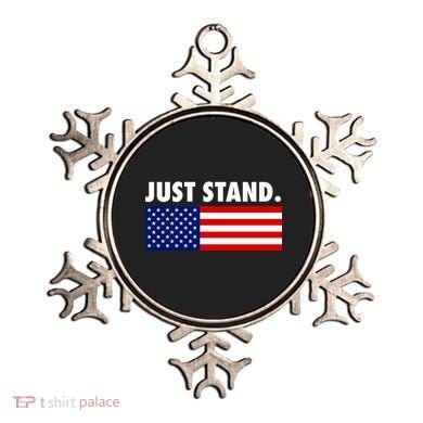 Just Stand Striped American Flag Ornament
