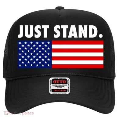 Just Stand Striped American Flag Hat