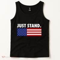 Just Stand Striped American Flag Tank Top thumb 2