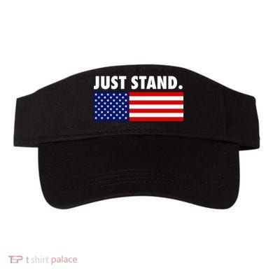 Just Stand Striped American Flag Visor