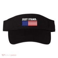 Just Stand Striped American Flag Visor thumb 0
