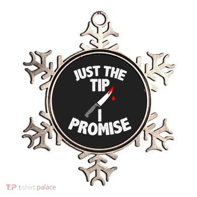 Just The Tip Funny Halloween Knife Ornament