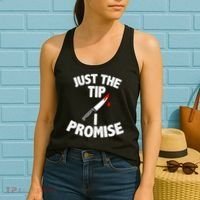 Just The Tip Funny Halloween Knife Women's Tank Top thumb 2