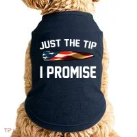 Just The Tip I Promise Doggie Tank thumb 0