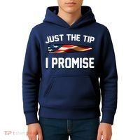 Just The Tip I Promise Kids Hoodie thumb 4