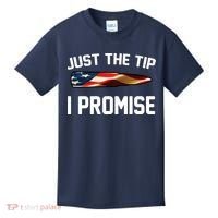 Just The Tip I Promise Kids T-Shirt thumb 0