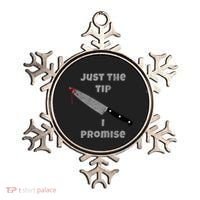 Just the Tip I Promise Halloween Knife Ornament thumb 0