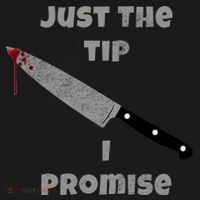 Just the Tip I Promise Halloween Knife Ornament thumb 1