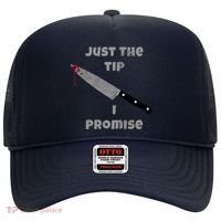 Just the Tip I Promise Halloween Knife Hat thumb 0