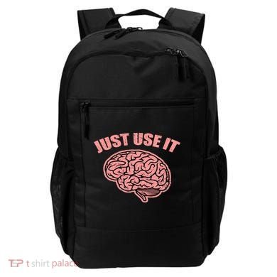 Just Use It Funny Brain Backpack