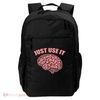 Just Use It Funny Brain Backpack thumb 0
