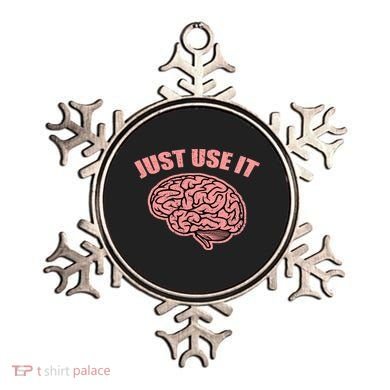 Just Use It Funny Brain Ornament