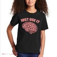 Just Use It Funny Brain Kids T-Shirt thumb 2