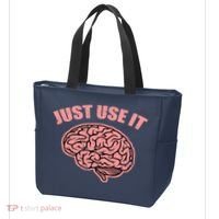 Just Use It Funny Brain Tote Bag thumb 3