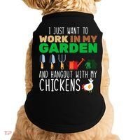 Just Want To Work In My Garden Doggie Tank thumb 0
