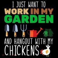 Just Want To Work In My Garden T-Shirt thumb 7