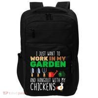 Just Want To Work In My Garden Impact Tech Backpack thumb 0