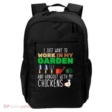 Just Want To Work In My Garden Backpack