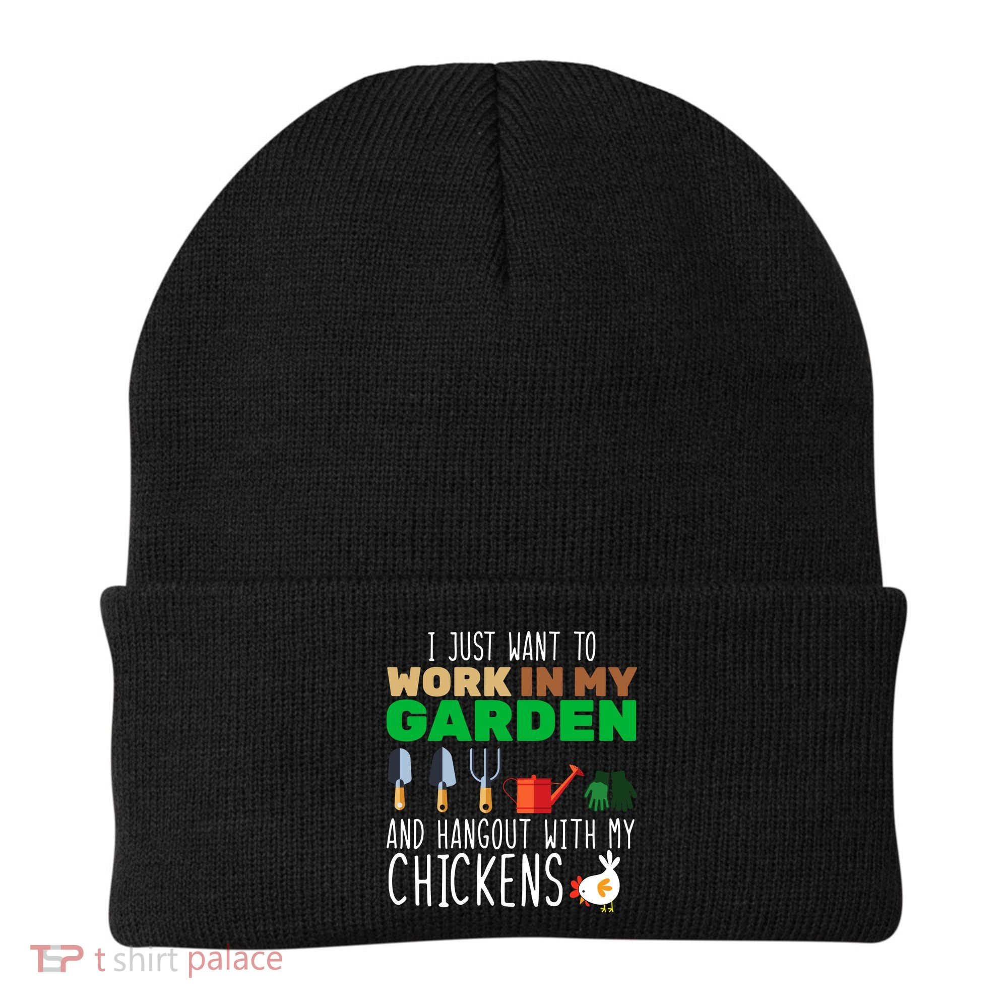 Just Want To Work In My Garden Beanie