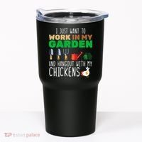 Just Want To Work In My Garden Tumbler thumb 0