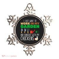 Just Want To Work In My Garden Ornament thumb 0