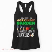 Just Want To Work In My Garden Women's Tank Top thumb 0