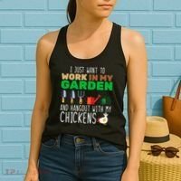 Just Want To Work In My Garden Women's Tank Top thumb 2