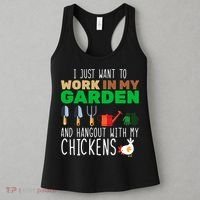 Just Want To Work In My Garden Women's Tank Top thumb 3