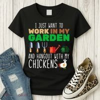 Just Want To Work In My Garden Women's T-Shirt thumb 3