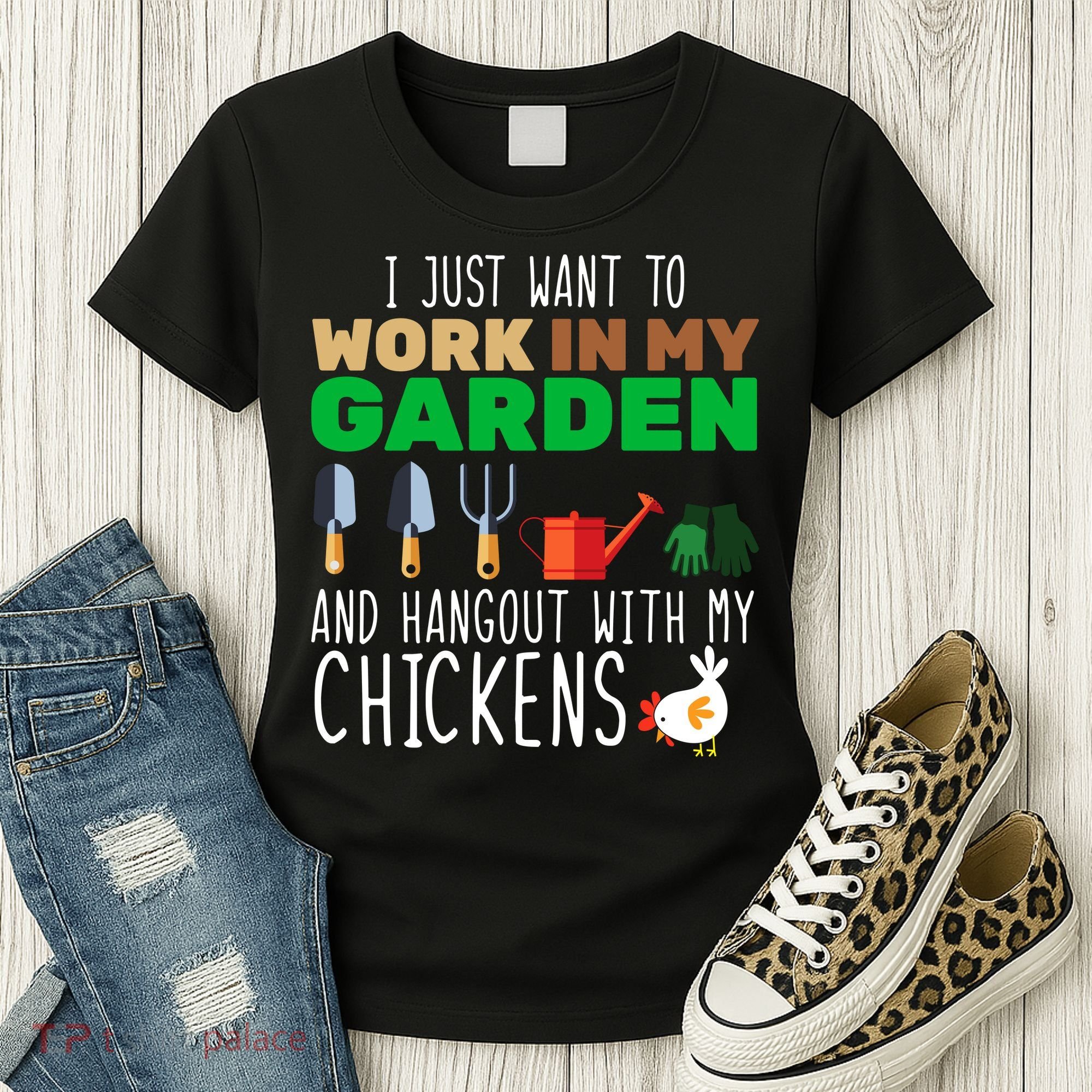 Just Want To Work In My Garden Women's T-Shirt